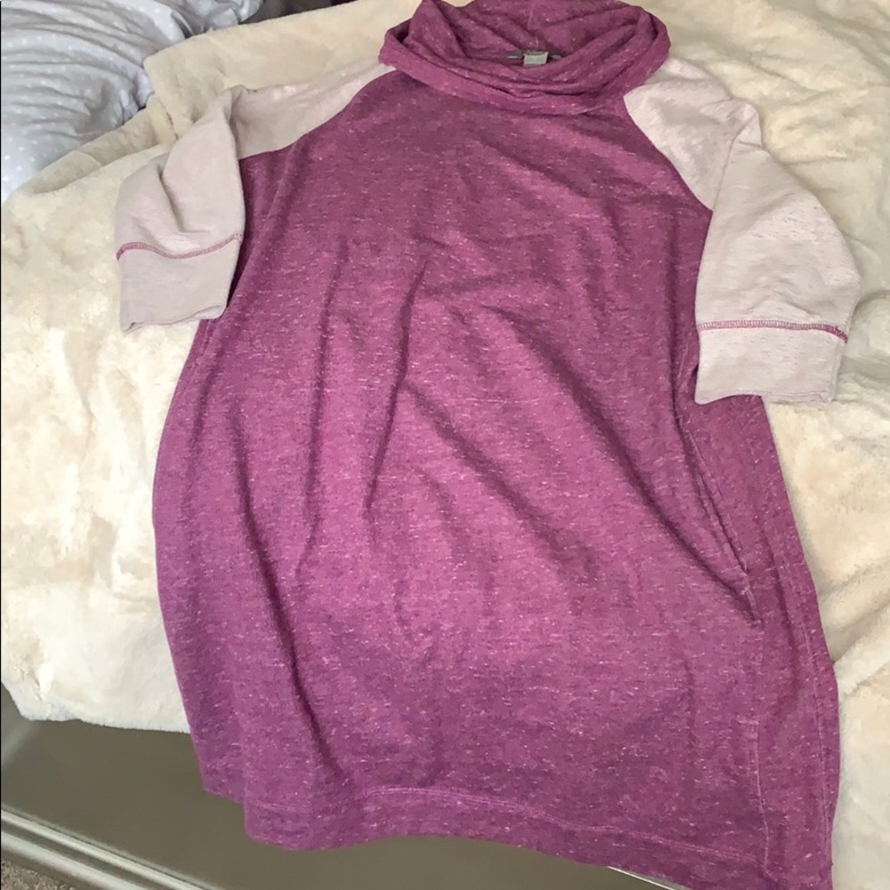 Purple Sweater Dress